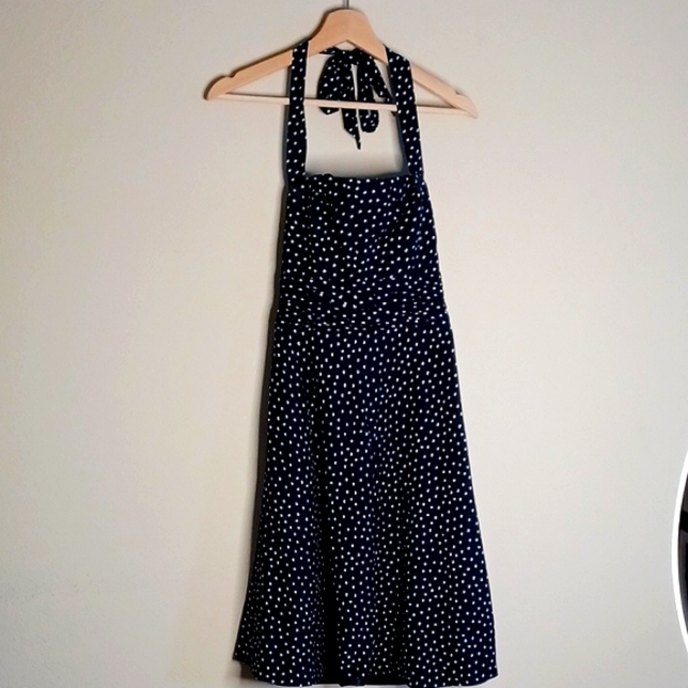 White House Black Market Flare Rockabilly Dress Size 0
